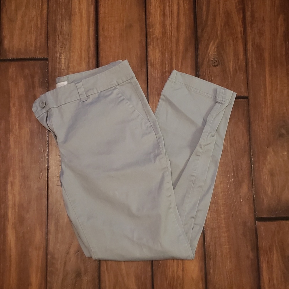 Gray chinos